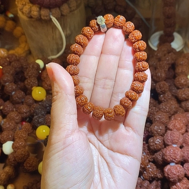 金刚菩提吊坠105玉华单圈金标