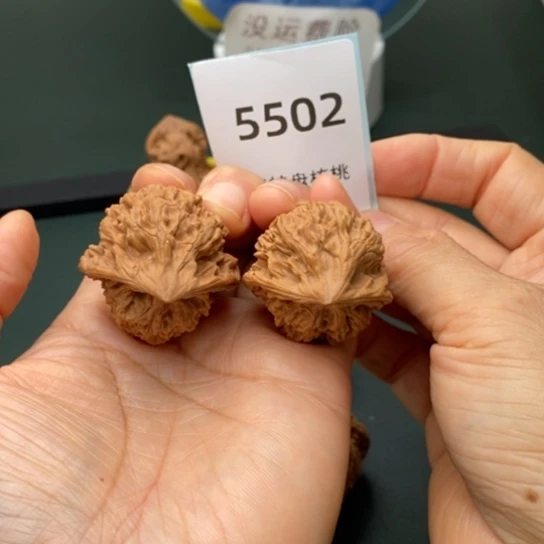 把件文玩核桃蛇头5502