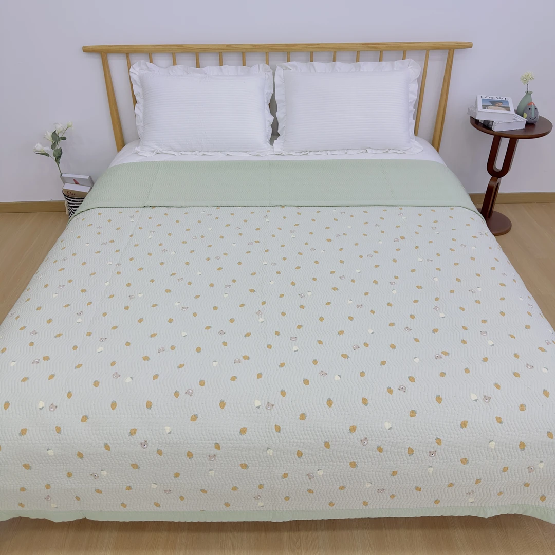 【爱之莓】天丝床盖220*240一条可以多功能使用的床盖 床盖