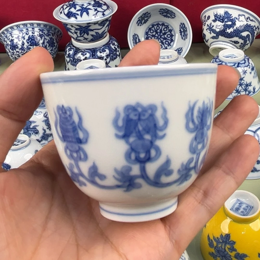 景德镇陶瓷手绘杯