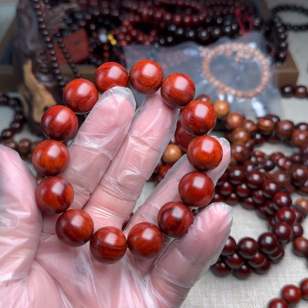 手串/手链小叶紫檀1.6无胶无蜡高油密老料