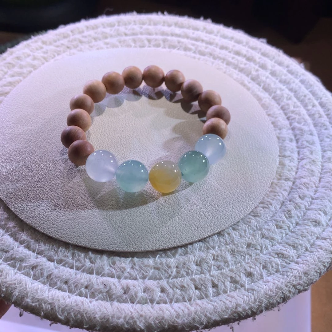 散珠翡翠天然缅甸a货珠珠