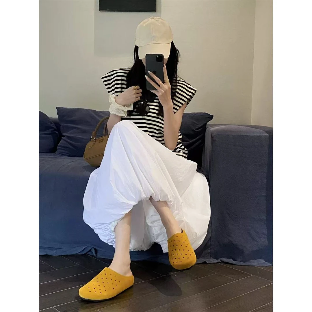 新款气质休闲百搭女士休闲凉拖鞋A/YRYD/319-7