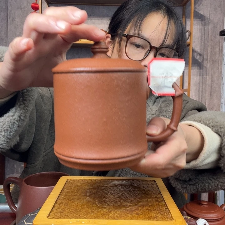 茶杯紫砂原矿紫砂杯