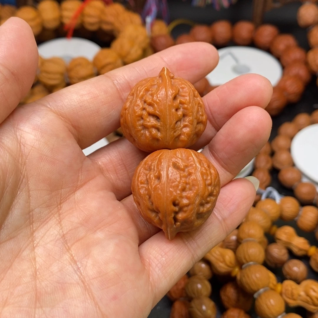 桃核手串元宝手捻