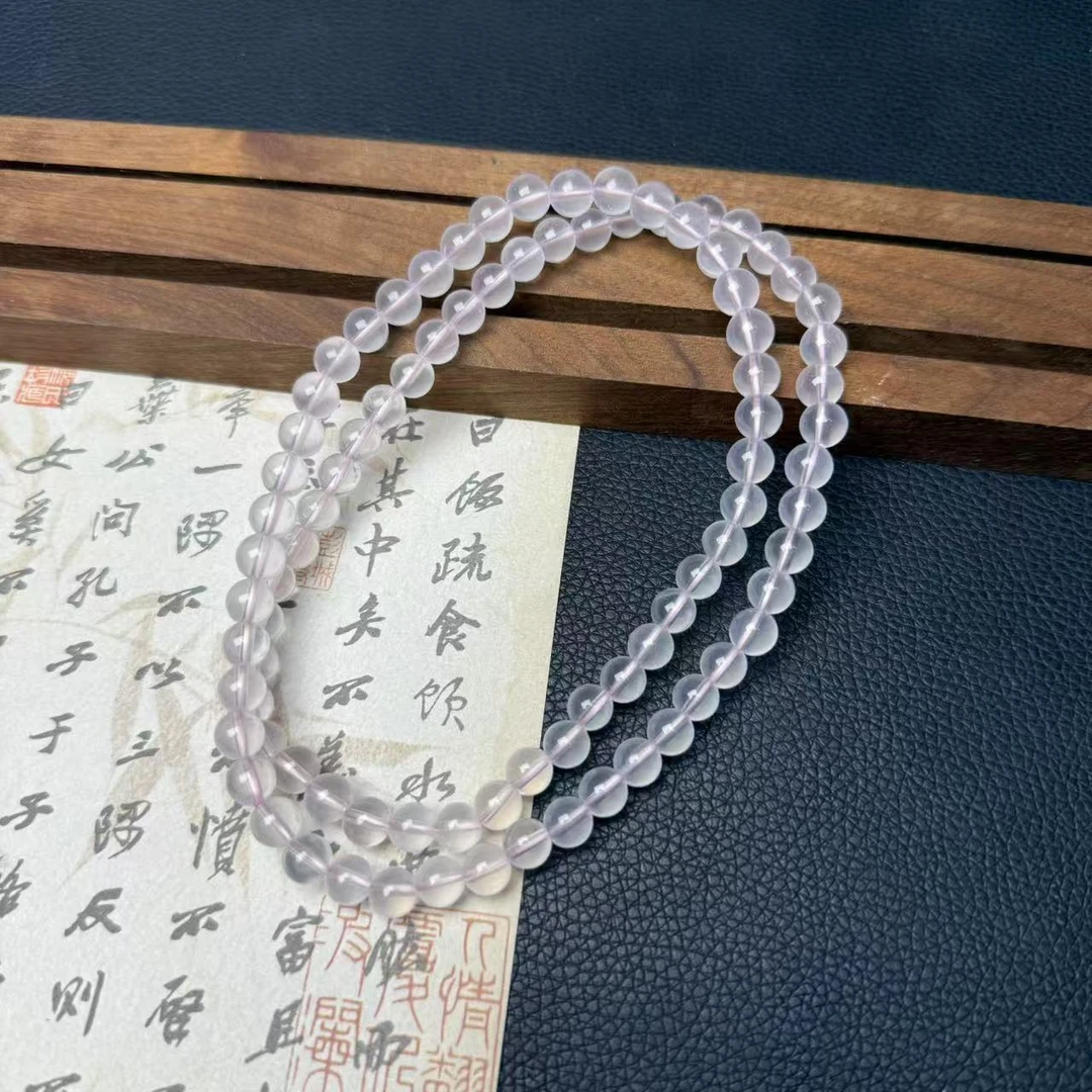 天然精美粉水晶手串-k873-多样性发一