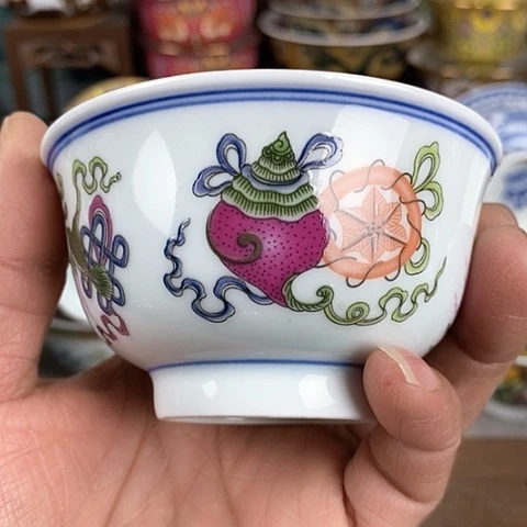 景德镇陶瓷藏式茶碗