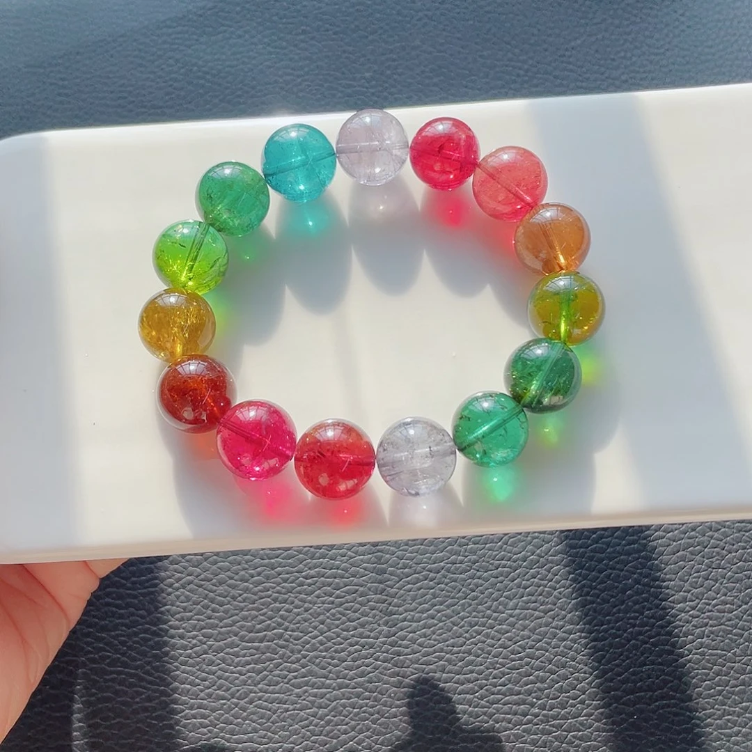 手链碧玺未镶嵌14mm左右