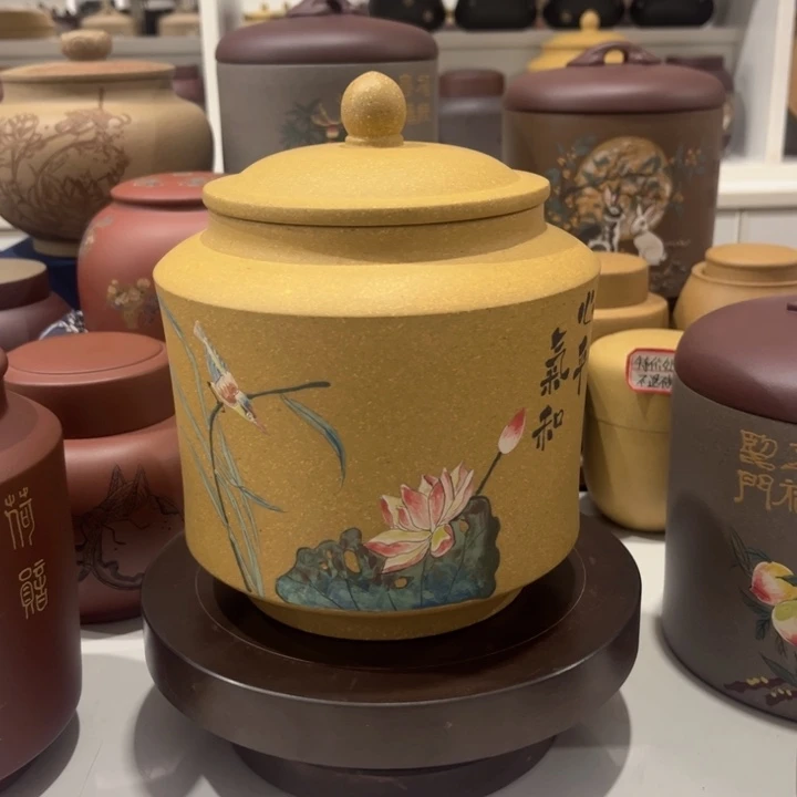 紫砂茶叶罐紫砂茶叶罐