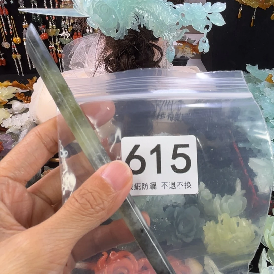 未镶嵌岫玉发饰?****?