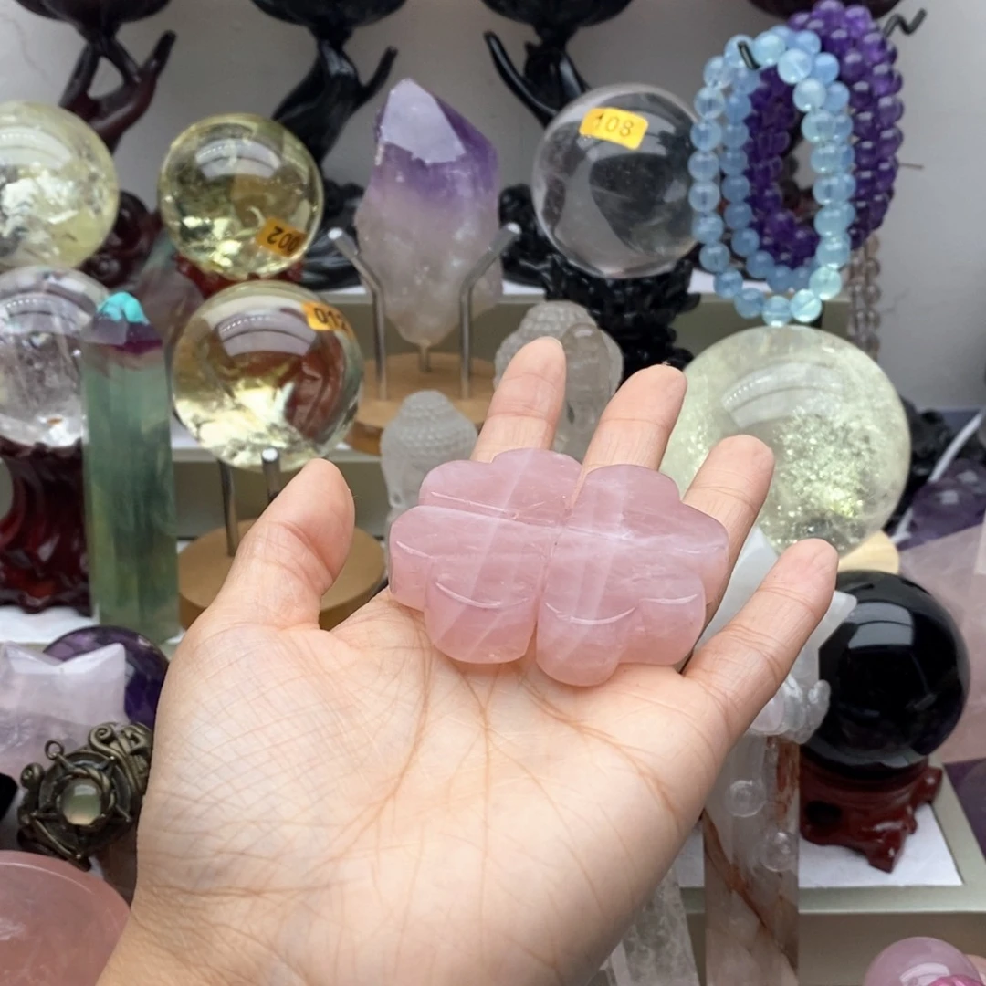 水晶珠宝半成品未镶嵌花***鸟10