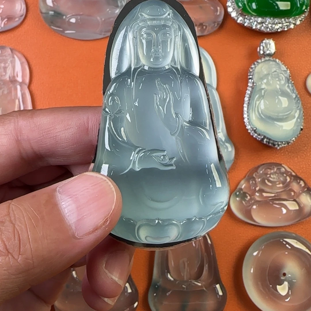 定制翡翠未镶嵌天然