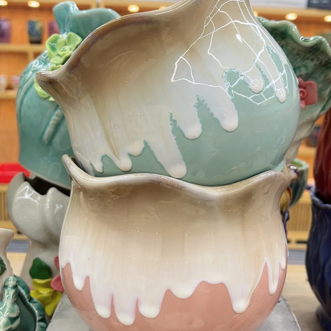 【闪购商品】陶瓷花盆