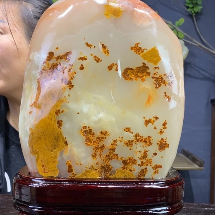 石材精品古青石摆件