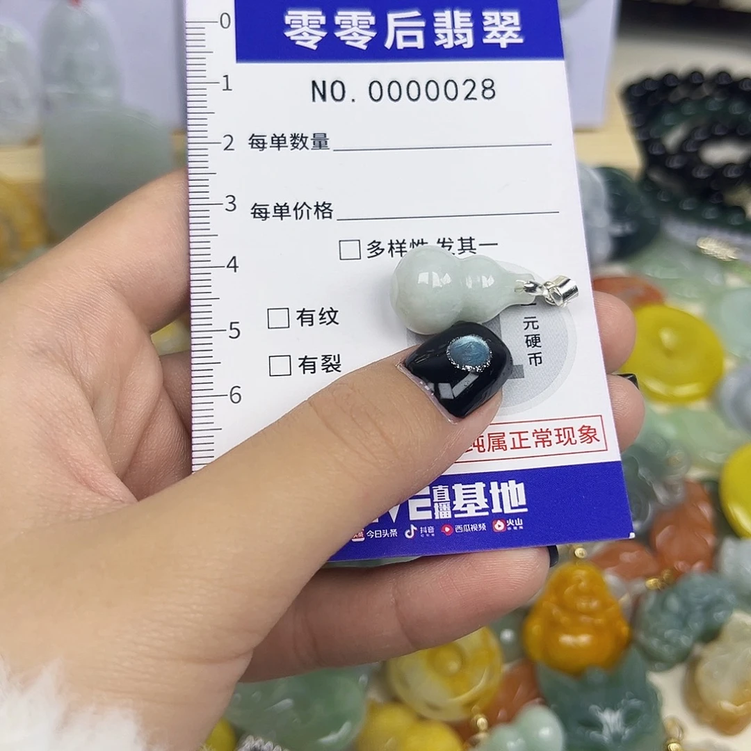 翡翠未镶嵌颈饰28