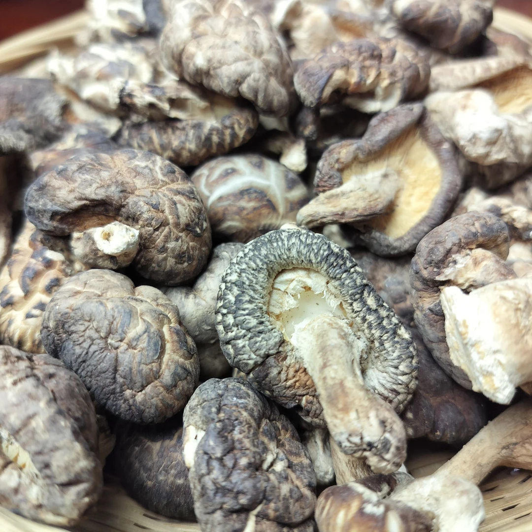 【庆娃代买增收】椴木花菇