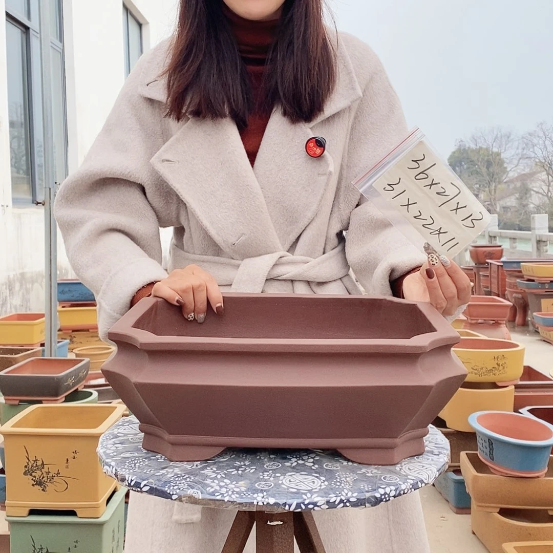 紫砂花盆紫砂花盆