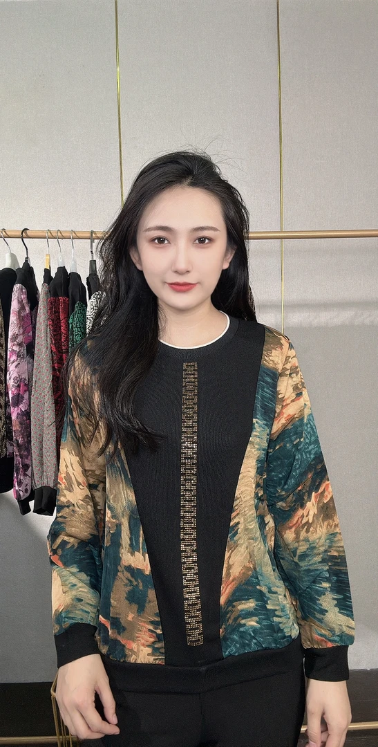 中年女装妈妈装小衫