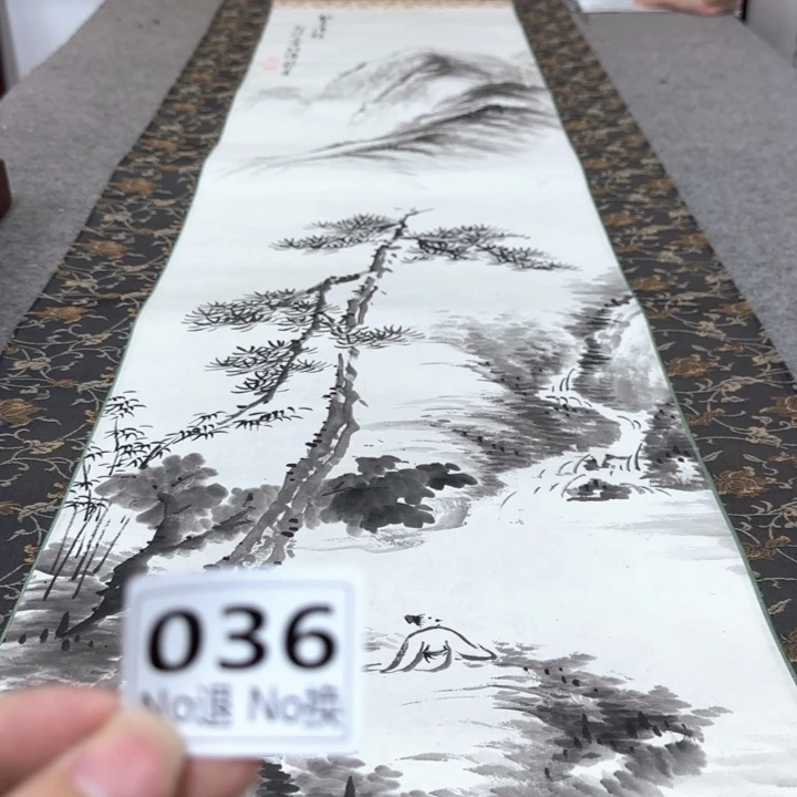 唐***藏国画36日本回流字画