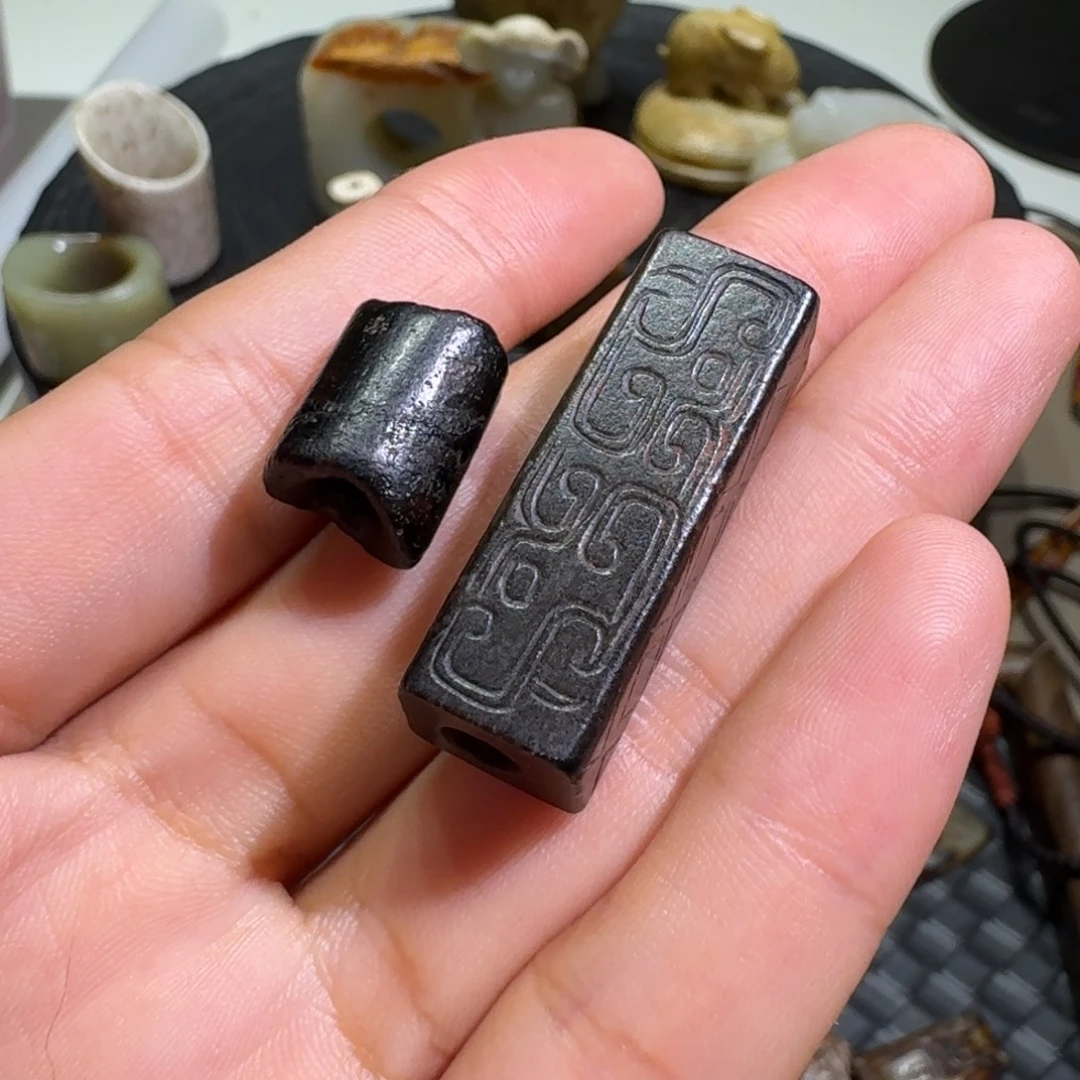 暖***子和田玉（糖玉）未镶嵌车挂