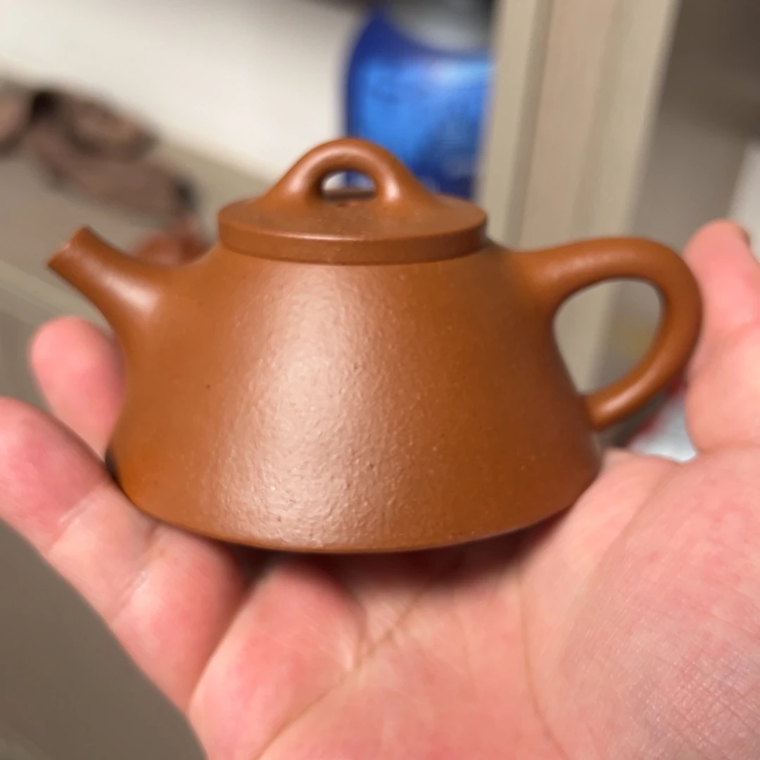 茶壶紫砂100cc朱泥霸王瓢