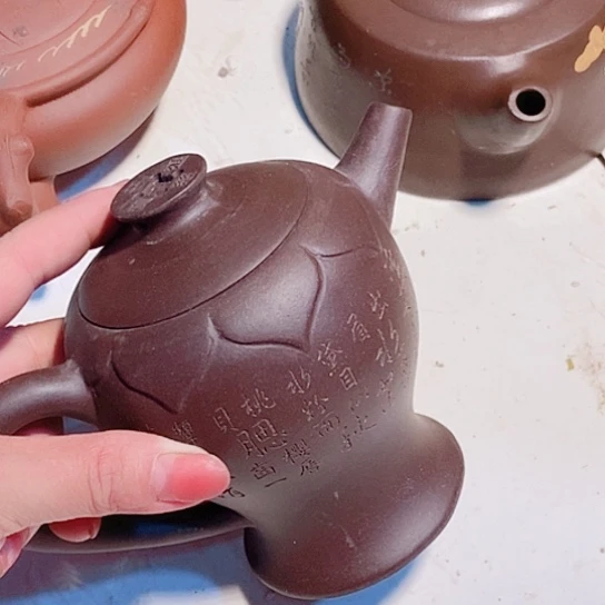 茶壶紫砂宜兴紫砂全手工制作