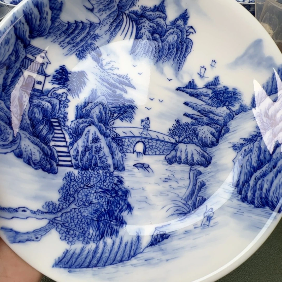 陶瓷景德镇纯手工纯手绘茶具木木95