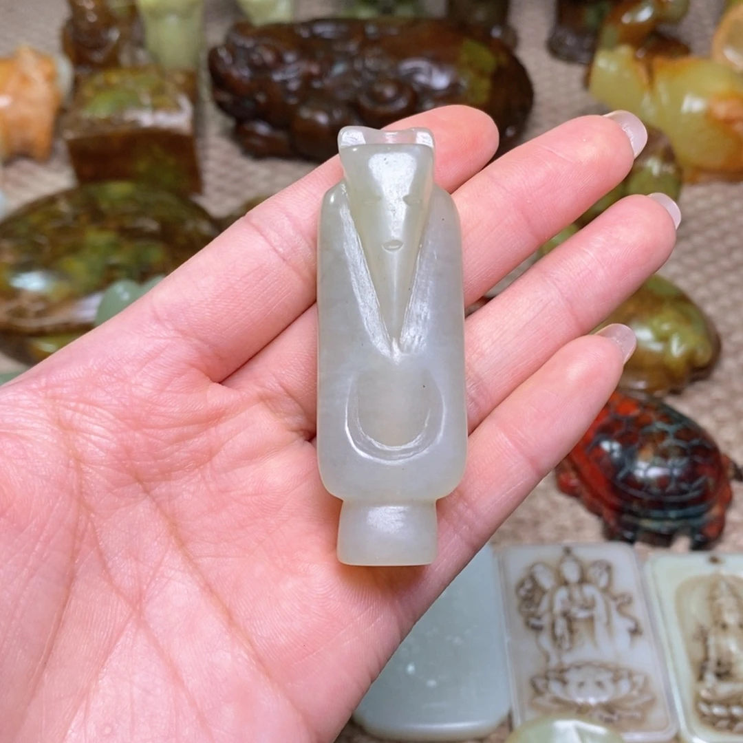 白玉菩提吊坠白玉菩提白玉菩提摆件