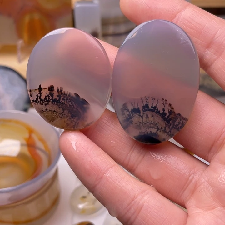 玛瑙/玉髓未镶嵌吊坠(不含链)