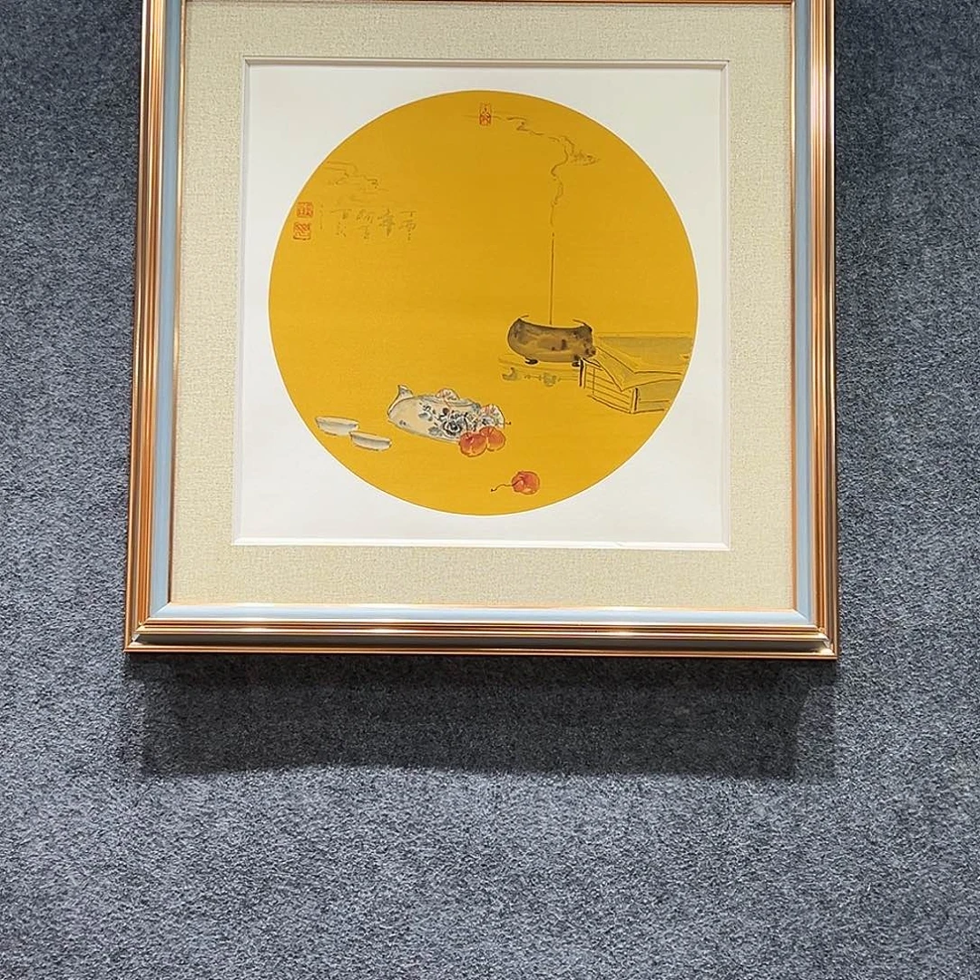 国画纯手绘系列画心