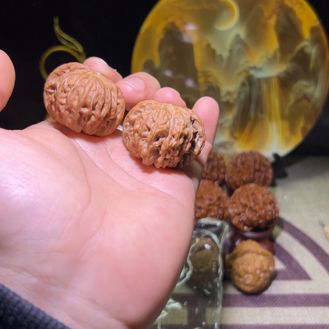 核桃手串/手链老树磨盘蝴蝶磨