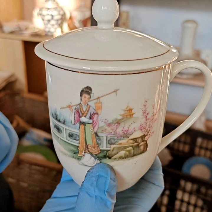 山***清摆件盘子碗茶壶啥都有