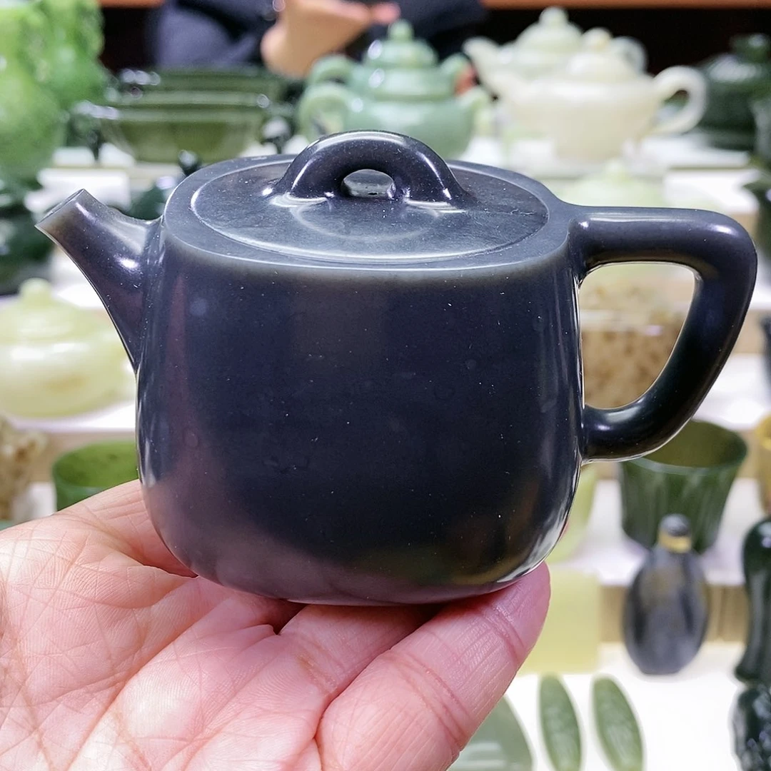 和田玉茶壶未镶嵌