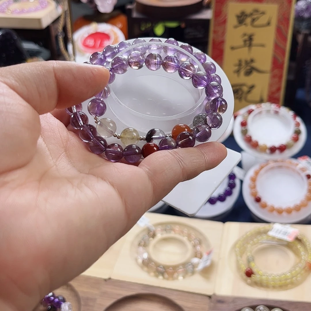 水晶手链未镶嵌潽*