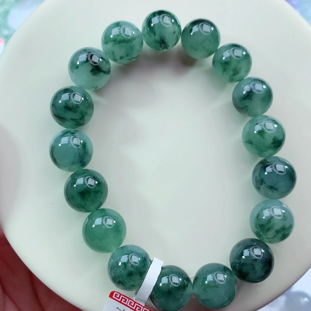 翡翠未镶嵌手链卡12