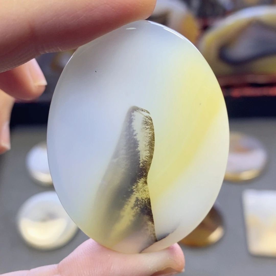 玛瑙/玉髓颈饰未镶嵌编号53