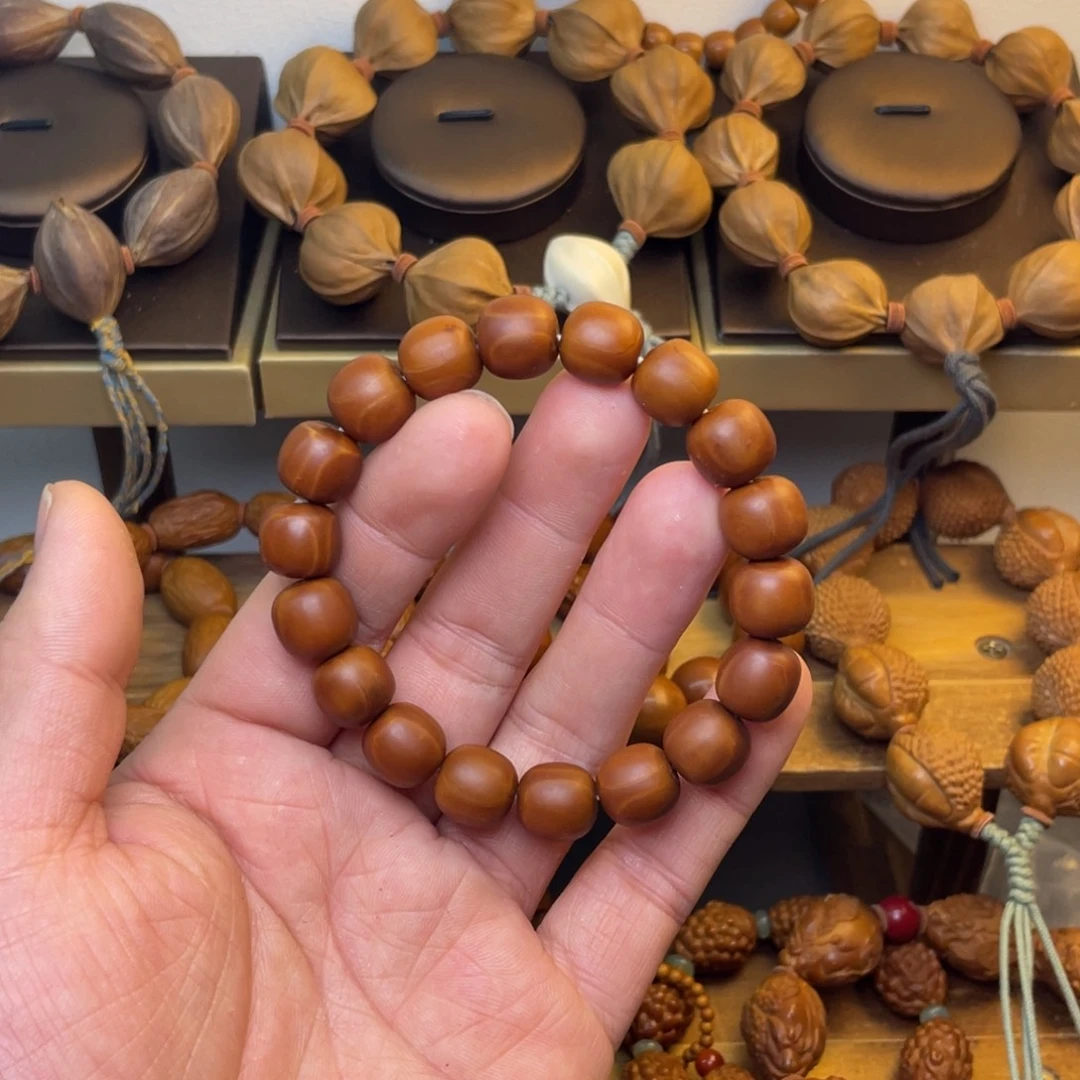 橄榄核手串/手链1.1老形 微瑕