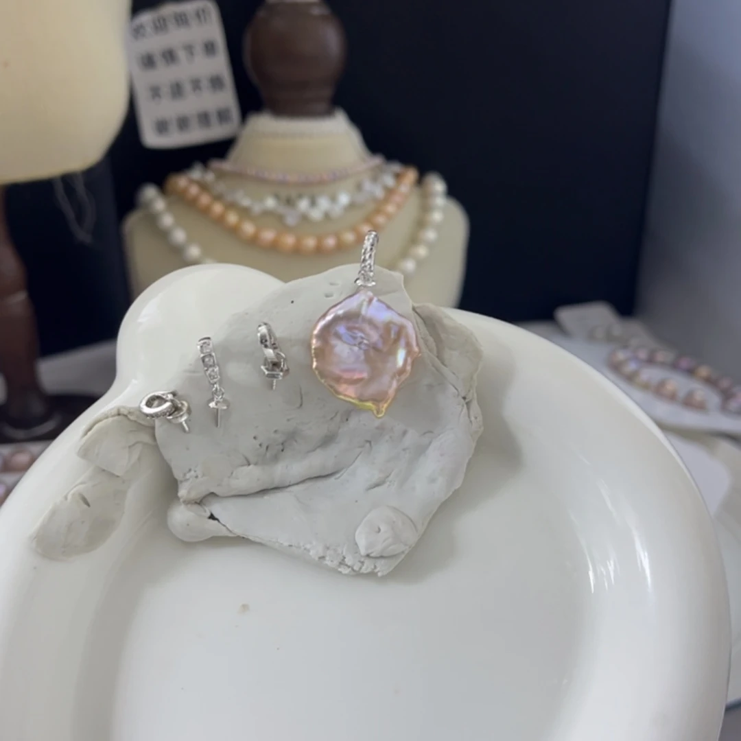 淡水珍珠手绳银S925镶嵌