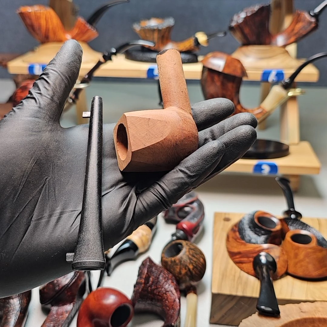 石楠木把件茶*?进口石楠木