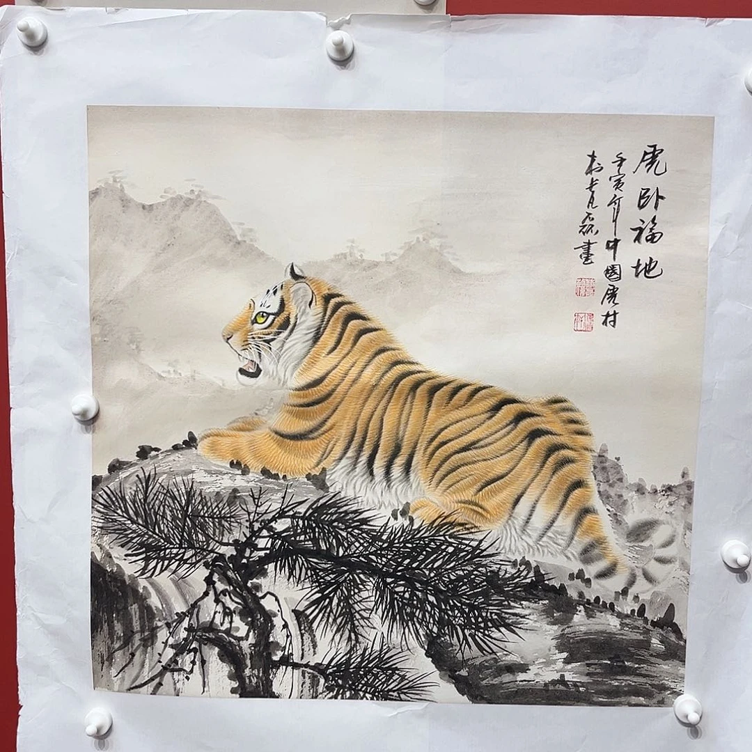 东***城国画侯果山老师国画作品月
