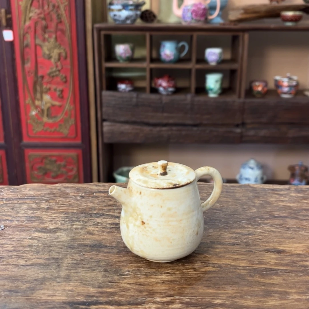 柴烧手工手绘陶瓷