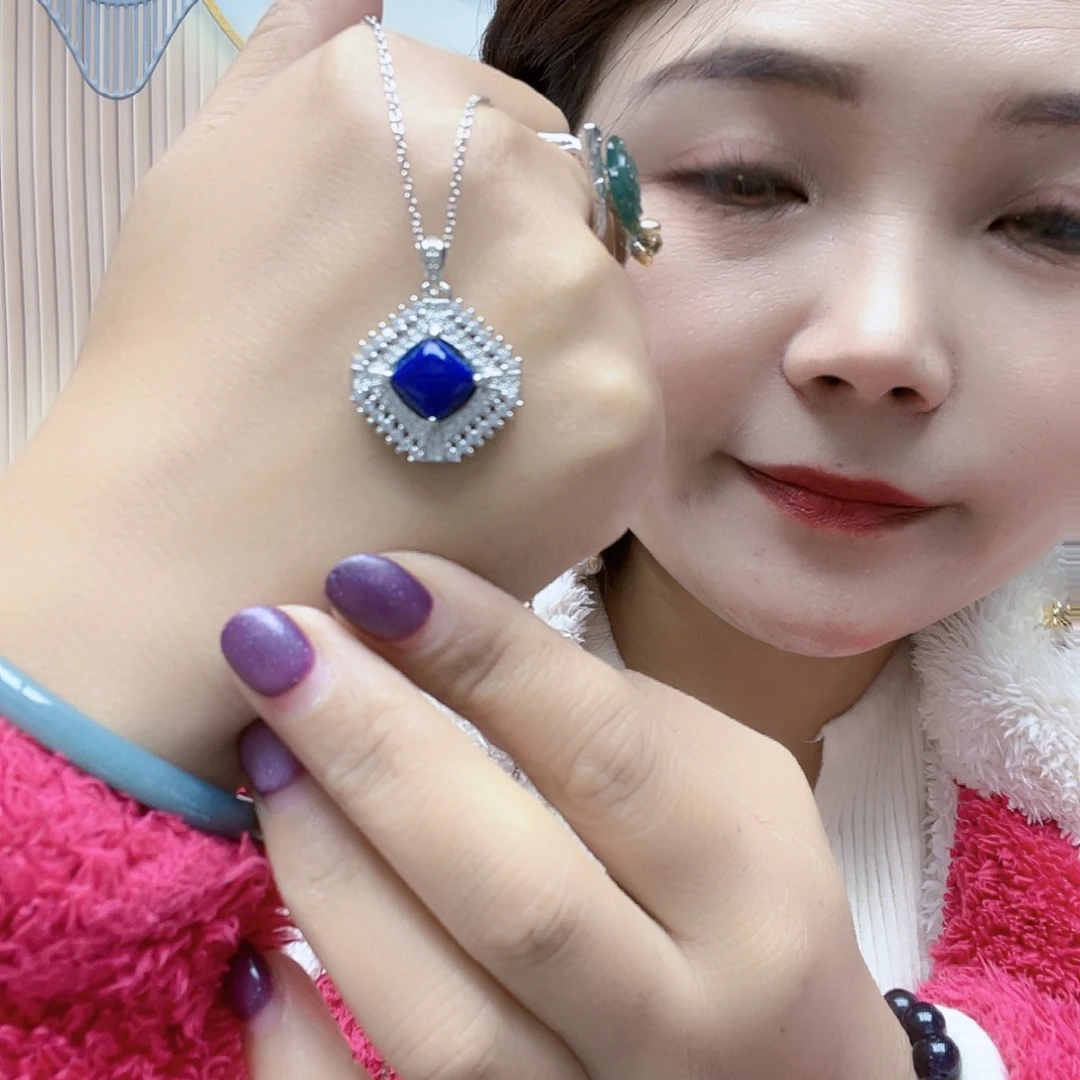 青金石合金颈饰项链