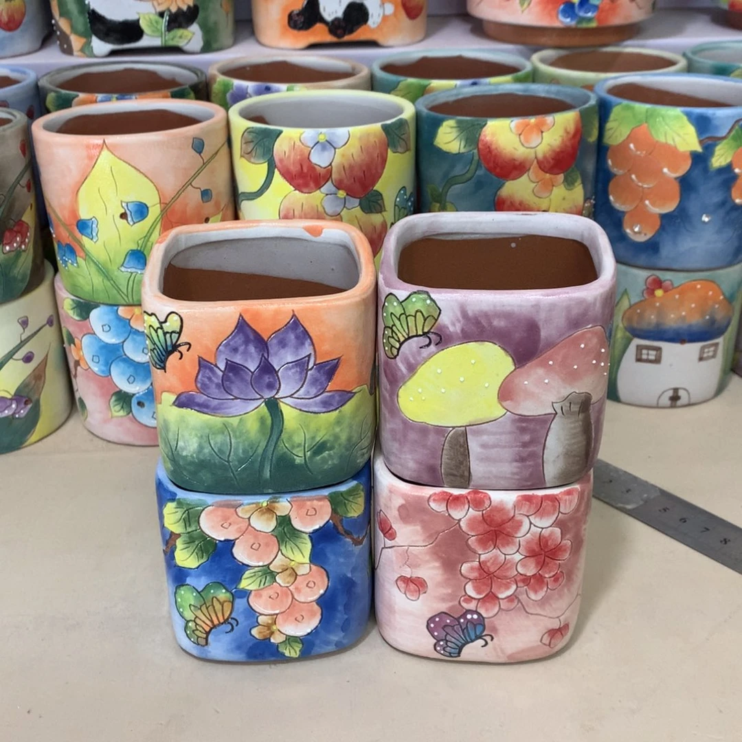 福利正品红陶花盆