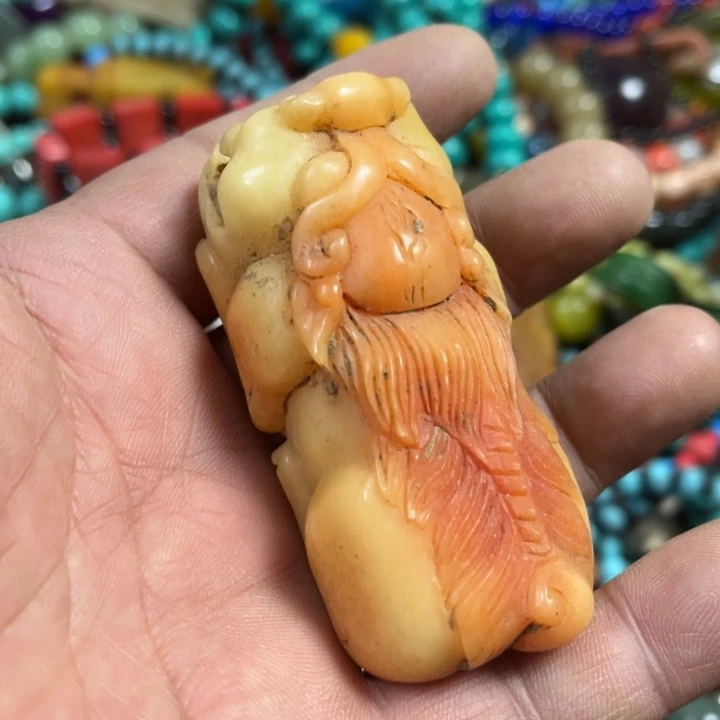 未镶嵌和田玉（糖玉）挂件