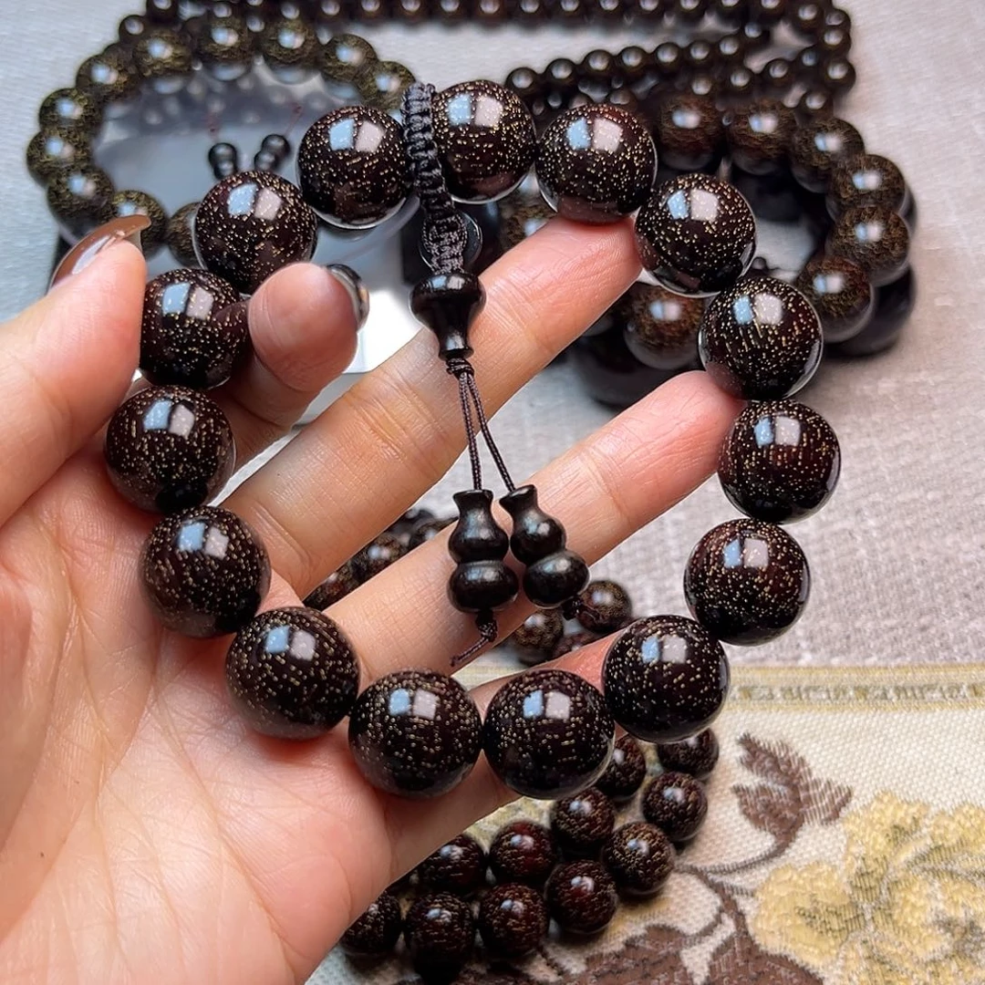 檀香紫檀（小叶紫檀）1.5 15颗爆星