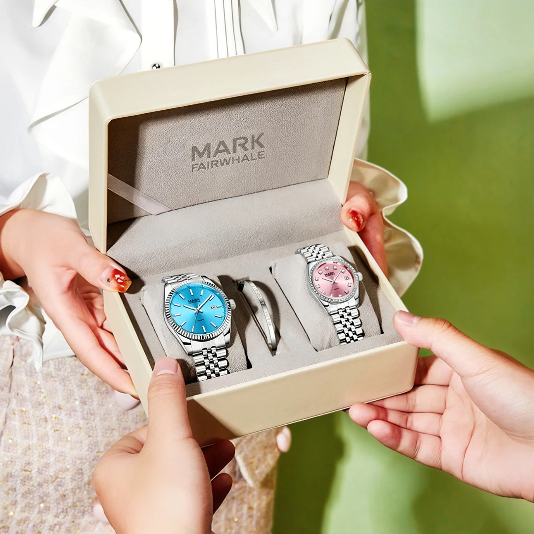 马克华菲情侣高级感时尚潮流小众夜光轻奢防水腕表5017