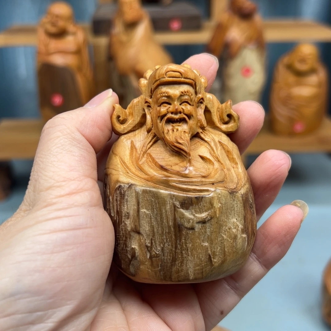 柏木崖柏木摆件手把件2