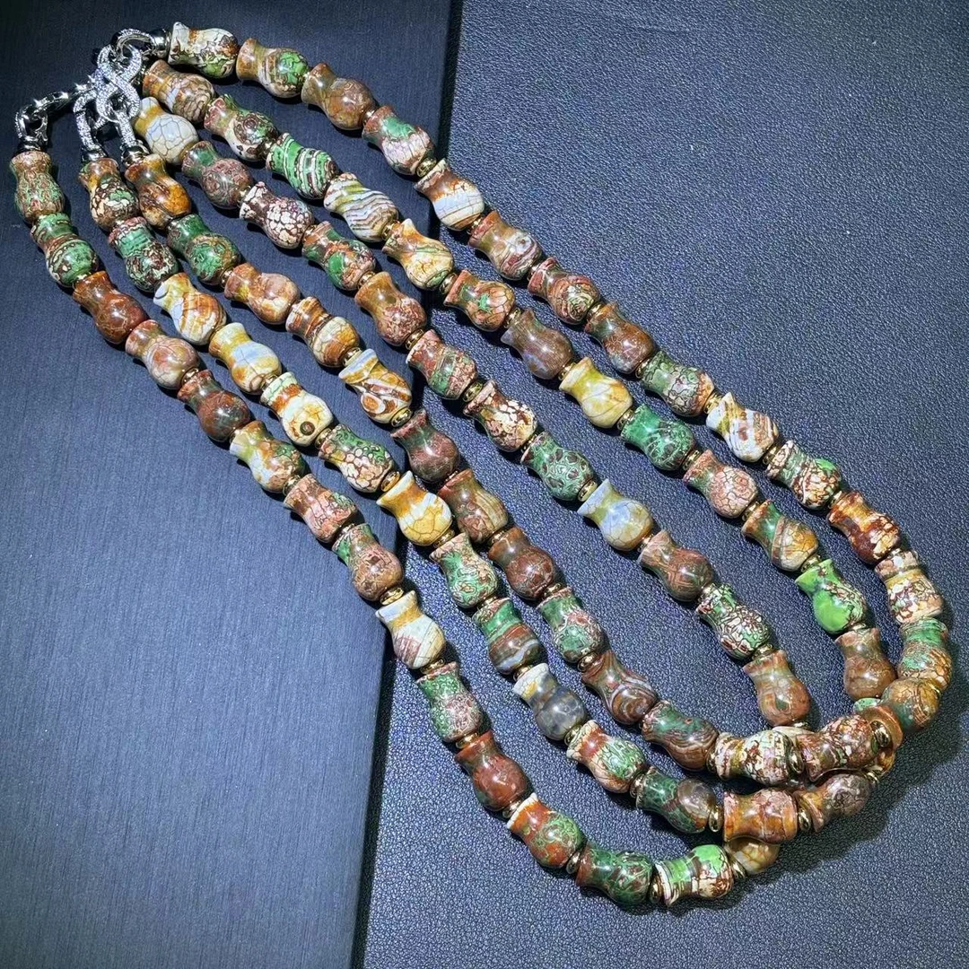 S7719-长石玛瑙项链-多样性发其一