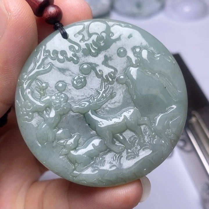 颈饰未镶嵌翡翠翡翠