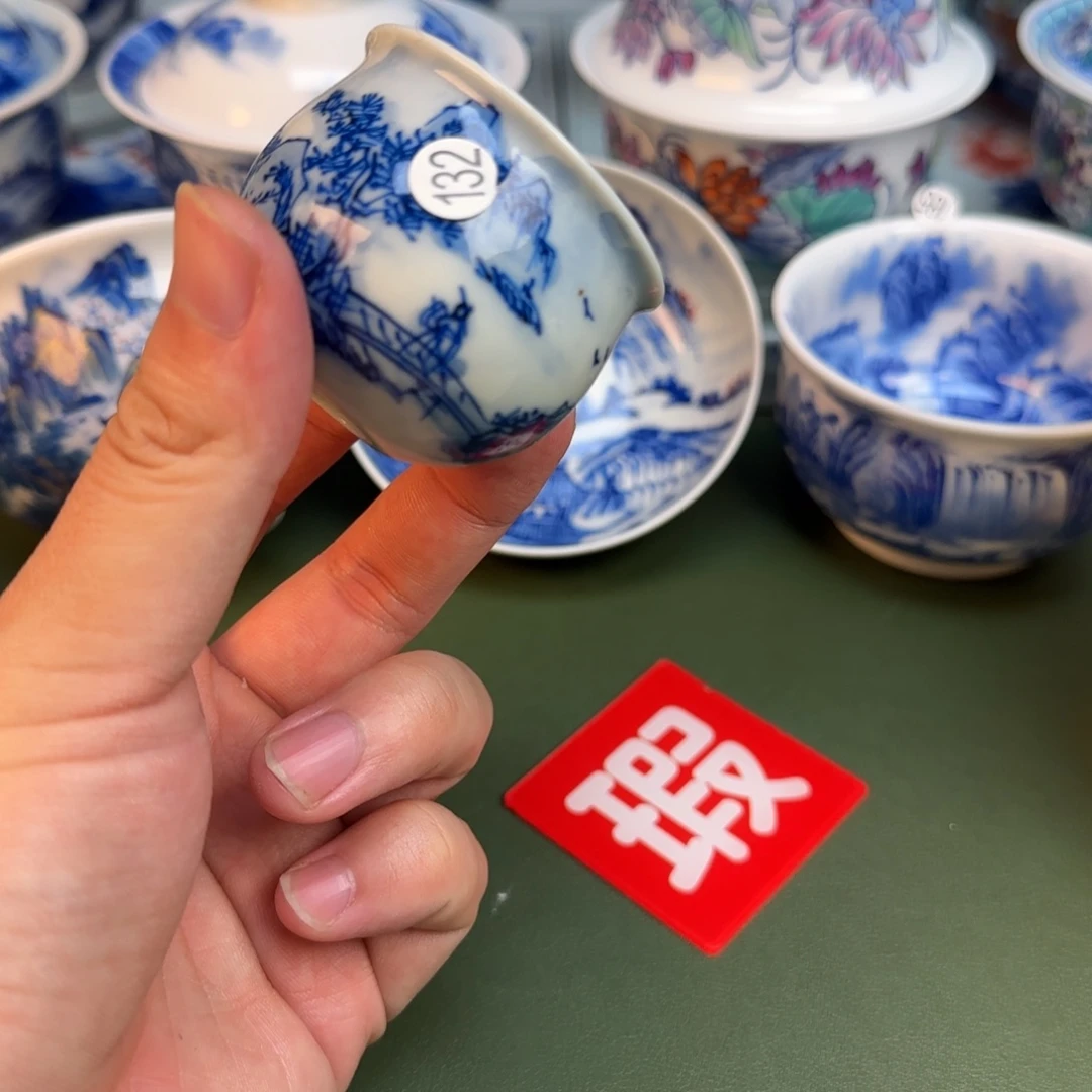 彦祖纯手工手绘茶具132